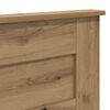 vidaXL Hoofdbord Artisan Eiken 200 cm Bewerkt hout