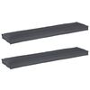 vidaXL Pallet Kussen Set 2 st Oxford Stof Antraciet 180 x 40 x 8 cm
