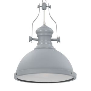 vidaXL Plafondlamp rond E27 grijs