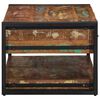 vidaXL Salontafel 90x50x38 cm massief gerecycled hout meerkleurig