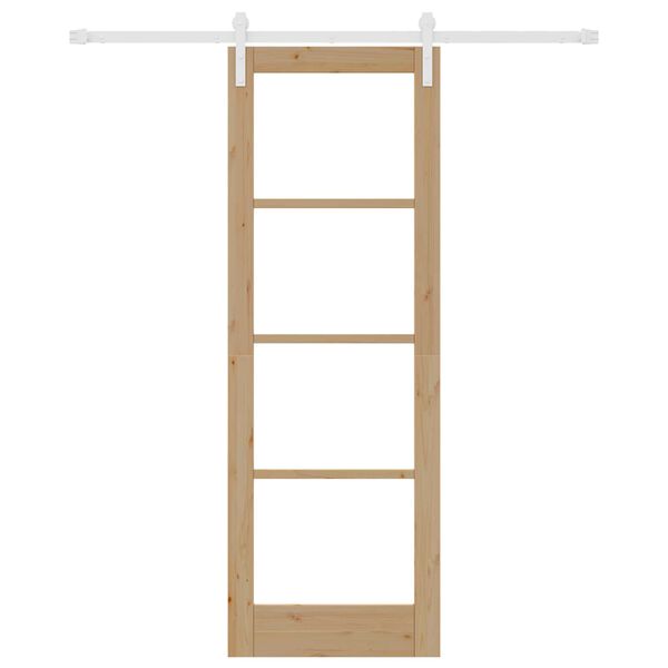 vidaXL Schuifdeur ORKDAL Naturel 73,5 x 211 cm