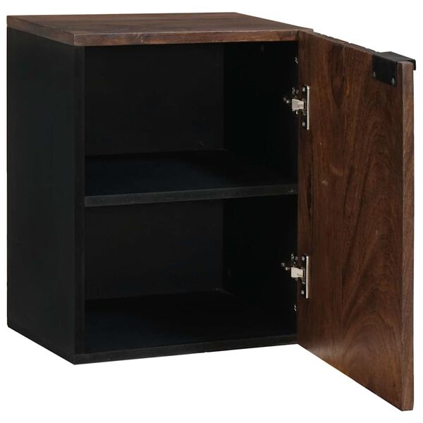 vidaXL Badkamertenk te kast met plank Walnotenhout 38 x 33,5 x 48 cm