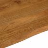 vidaXL Tafelblad met natuurlijke rand 100x80x3,8 cm massief mangohout