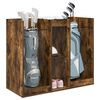 vidaXL Golfkast Effen Gerookt eiken 102 x 45 x 85,5 cm