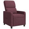 vidaXL Relaxfauteuil Paars Polyester