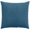 vidaXL Sofa Kussens 2 stuks Blauw 50 x 50 cm Cordstof