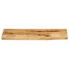 vidaXL Tafelblad met natuurlijke rand 90x40x3,8 cm massief mangohout