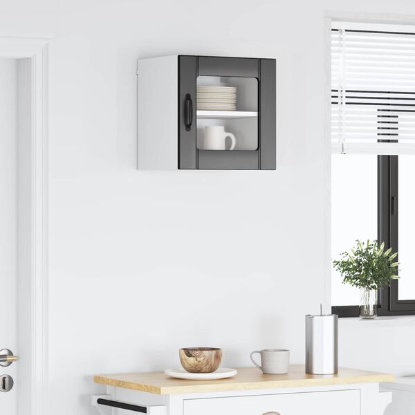 vidaXL Keukenkast Zwart 40 x 31 x 40 cm Bewerkt hout