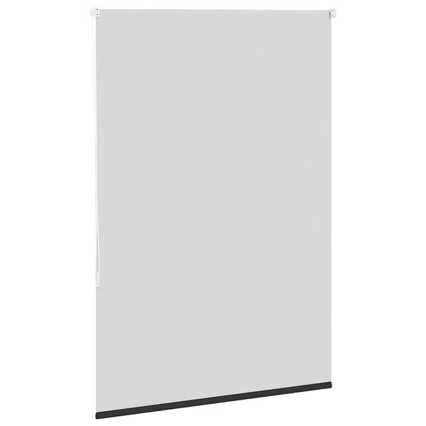 vidaXL Rolgordijn verduisterend 110x175 cm stofbreedte 105,7 cm zwart