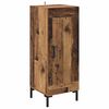 vidaXL Highboard Oud Hout 34,5 x 34 x 180 cm Bewerkt hout