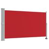 vidaXL Tuinscherm uittrekbaar 140x300 cm rood