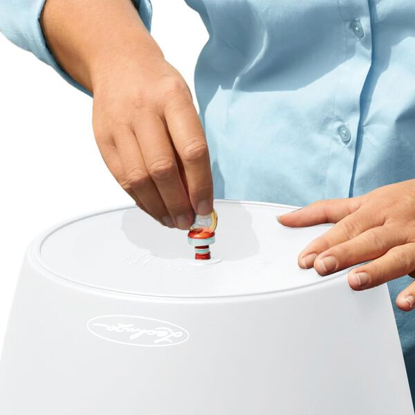 LECHUZA Plantenbak Classico Color 43 ALL-IN-ONE wit 13230