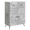 vidaXL Dressoir Betongrijs 66 x 34,5 x 90 cm Bewerkt hout