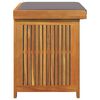 vidaXL Kussenbox voor buiten 60x50x61 cm massief acaciahout