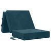 vidaXL Vouwbare Bankbed 75 x 63 x 45 cm Blauw