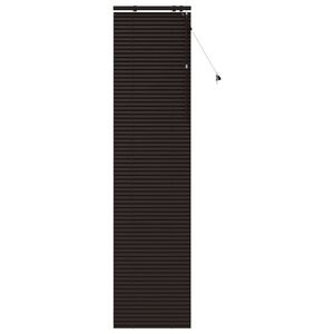 vidaXL Venetiaanse jaloezie Donkerbruin 60 x 250 cm 35 mm