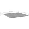 vidaXL Wandschappen 8 st 40x40x1,5 cm bewerkt hout betongrijs