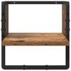 vidaXL Wandplankenset 6 pcs Oud Hout 100 x 25 x 30 cm Bewerkt hout