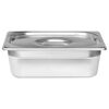 vidaXL Chafing Dishes Zilver Roestvrij staal