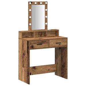 vidaXL Plafondtafel Bruin 79 x 41 x 140 cm Bewerkt hout