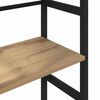 vidaXL Boekenkast Artisan Eiken 40 x 29,5 x 81 cm Bewerkt hout