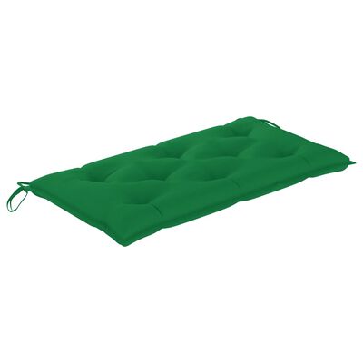 vidaXL Tuinbankkussen 100 cm oxford stof groen