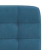vidaXL Eetkamerstoelen 2 st fluweel blauw