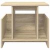 vidaXL TV-standaard Sonoma Eiken 50 x 35 x 45 cm Bewerkt hout