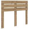 vidaXL Hoofdbord Artisan Eiken Bewerkt hout
