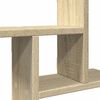 vidaXL Wandschappen 2 st 38x12x38 cm bewerkt hout sonoma eikenkleurig