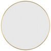 vidaXL Wandspiegel rond &Oslash;50 cm goudkleurig