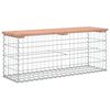 vidaXL Tuinbank schanskorfontwerp 103x31,5x42 cm massief douglashout