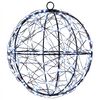 vidaXL Kerst Finial Licht 200 LED's Koel wit Diameter 20 x 22 cm