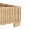 vidaXL Bedframe handgeweven echt rattan 160x200 cm