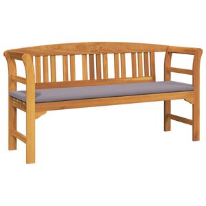 vidaXL Rozenbank Natuurlijk 157 x 46 x 82,5 cm Massief Acaciahout