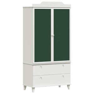 vidaXL Creatieve opslag voor kinderen ROROS Wit 90 x 45 x 180 cm