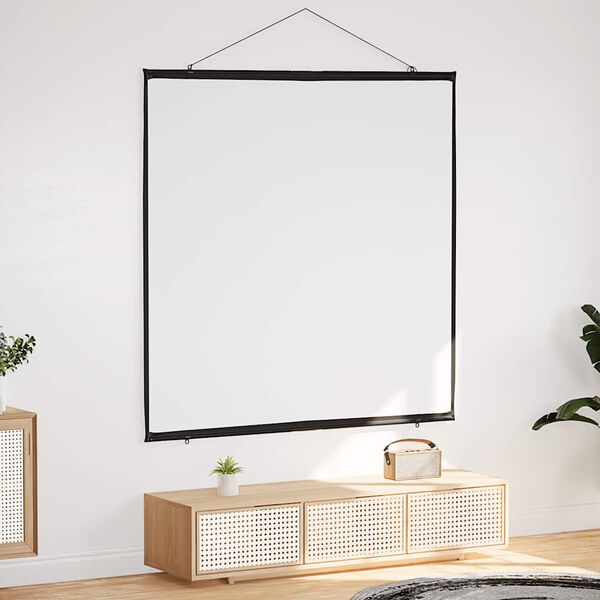 vidaXL Projectiescherm wandhangend 89 inch 1:1