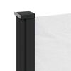 vidaXL Windscherm uittrekbaar 120x500 cm wit