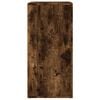 vidaXL Dressoirs 2 st 79x38x80 cm bewerkt hout gerookt eikenkleurig