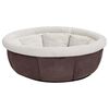 vidaXL Hondenmand 59x59x24 cm bruin