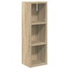 vidaXL Badkamer wandkast Sonoma Eiken 20 x 16 x 62,5 cm
