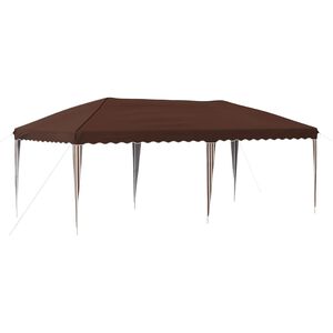 vidaXL Pop-up partytent 575 x 290 x 245 cm Bruin