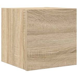 vidaXL Tv-wandmeubel 30,5x30x30 cm sonoma eikenkleurig