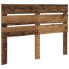 vidaXL Hoofdbord Oudhout Bewerkt hout