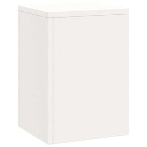 vidaXL Plantenstandaard 3 pcs Wit Staal