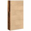 vidaXL Boekenkast 80x30x152 cm bewerkt hout oud houtkleurig