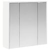 vidaXL Badkamer spiegelkast Wit 63,5 x 16 x 62,5 cm Bewerkt hout