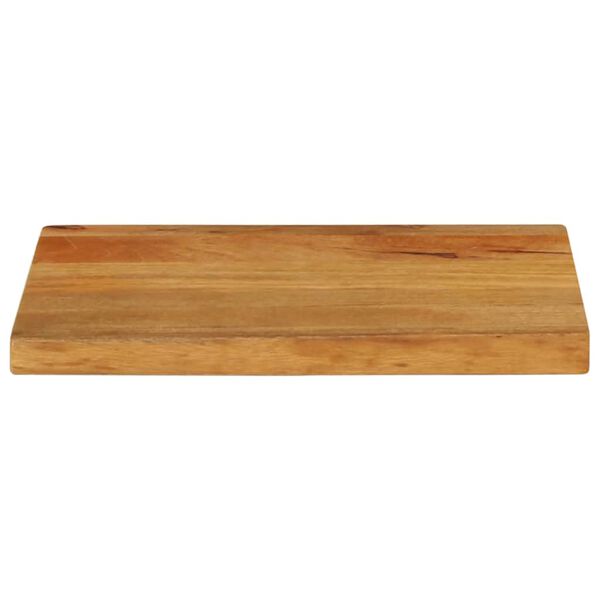 vidaXL Tafelblad met natuurlijke rand 50x40x2,5 cm massief mangohout