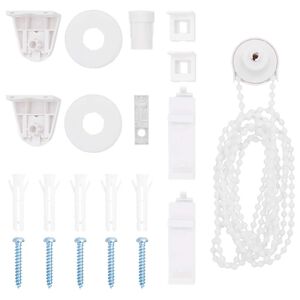 vidaXL 21-delig rolgordijnbeslag 18 mm