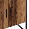 vidaXL Wastafelkast 60x33x60 cm bewerkt hout oud houtkleurig